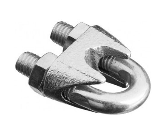 Зажим троса STAYER DIN 741, 8 мм, 60 штук, оцинкованный 30535-08 – изображение 2