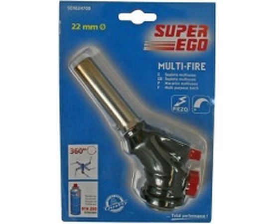 Газовая пьезогорелка SUPER-EGO сопло 22мм SEH024700 – изображение 2