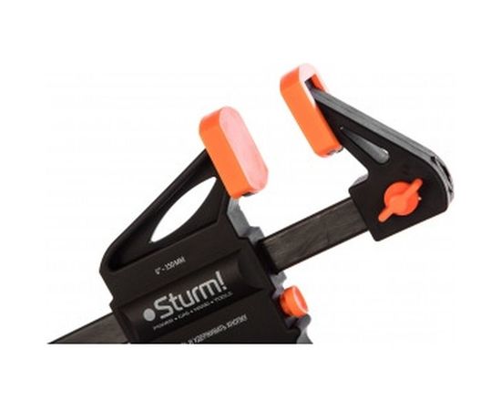Струбцина , зев 15 см Sturm 1078-04-15 – изображение 2