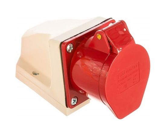 Стационарная розетка 115 TDM 3Р+РЕ+N 16А 380В IP44 SQ0602-0003 – изображение 2