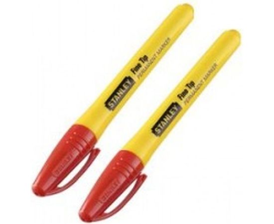 Набор маркеров Stanley красные, 2 шт. STHT81389-0 – изображение 2