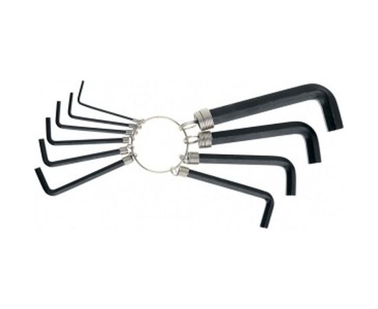 Набор имбусовых ключей на кольце 10шт., 1,5–10 мм SPARTA 112665 – изображение 2