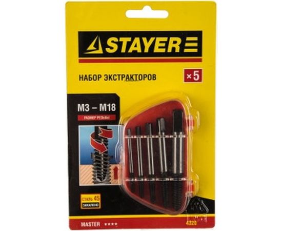 Набор экстракторов STAYER 4320 – изображение 3