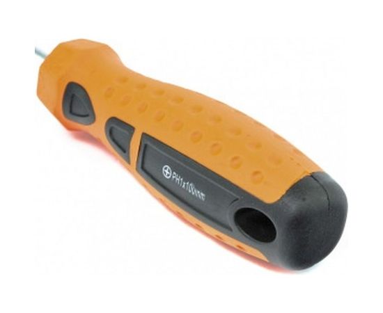 Отвертка Ph1х100мм, CrV, 2-х компонентная рукоятка SPARTA Point 11775 – изображение 3