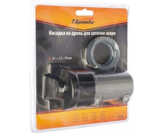 Насадка на дрель для заточки сверл (3.5-10 мм) SPARTA 912305 – изображение 4