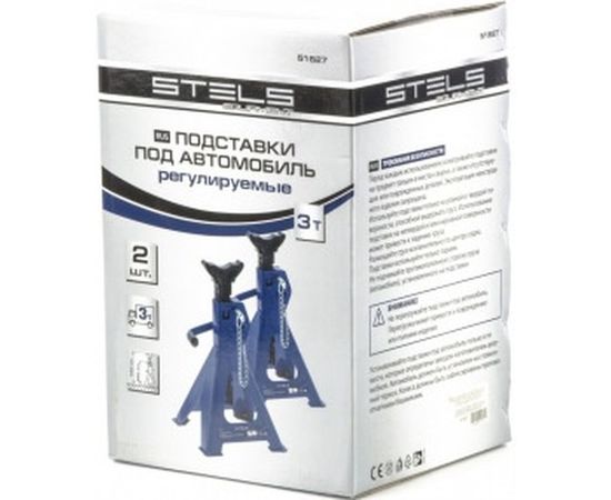 Регулируемые подставки под автомобиль 3 т STELS 51627 – изображение 4