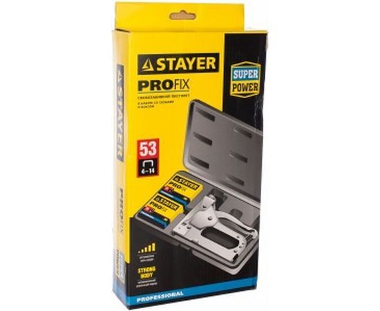 Скобозабивной регулируемый пистолет со скобами STAYER PROFI 3150-H4_z01 – изображение 7