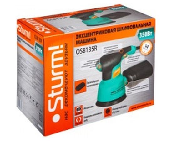 Эксцентриковая шлифмашина Sturm OS8135R – изображение 8