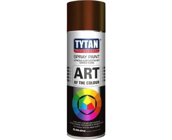 Аэрозольная краска TYTAN PROFESSIONAL ART OF THE COLOUR RAL8017, коричневая 400мл 93748 