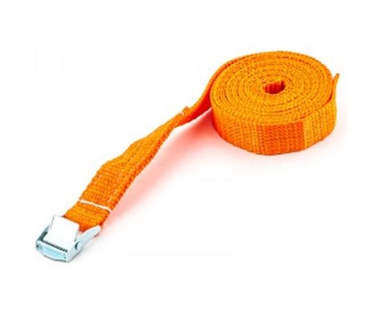 Ремень крепления груза TOPAUTO ТОП АВТО 25мм, 250 кг, механизм пряжка с фиксатором, 2,5м РК25 