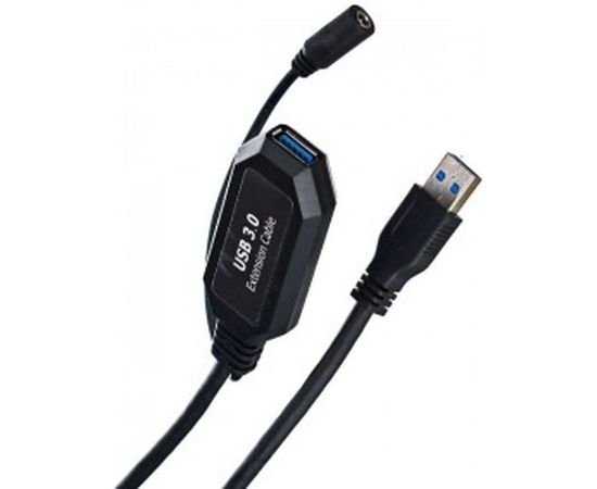 Кабель-адаптер VCOM CU827 USB3.0-repeater, удлинительный, активный, Am-Af, 5м CU827-5M 