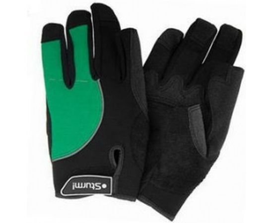 Мужские перчатки с обрезанными большим и указательным пальцами,на липучке Sturm р.M 8054-04-M 