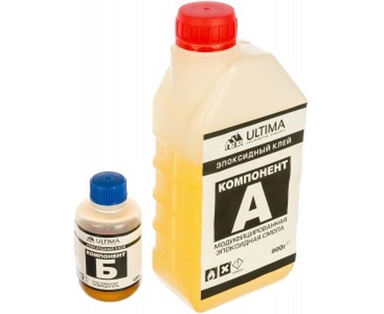 Эпоксидный клей ULTIMA на основе эпоксидной смолы 1000 г 