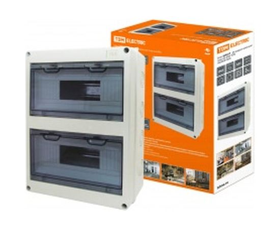 Бокс TDM ЩРН-П-24 модулей навесной пластик IP65 SQ0908-0006 