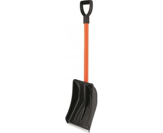 Автомобильная лопата со стальным черенком, алюминиевой окантовкой, V-образной пластиковой ручкой, 890мм STELS 61586 – изображение 2