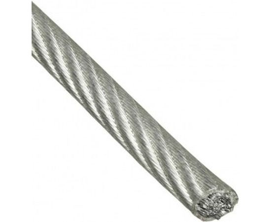 Стальной трос для растяжки DIN 3055 6 мм упак. 15м-накл. Tech-Krep 127935 – изображение 2