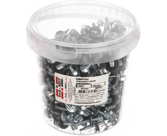 Кровельный саморез Tech-Krep КР ZP сверло 5,5х32 250 шт, ведро 104752 – изображение 2