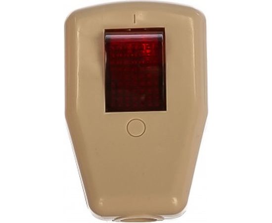 Угловая вилка с выключателем, белая TDM SQ1806-0009 – изображение 2