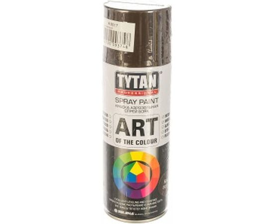 Аэрозольная краска TYTAN PROFESSIONAL ART OF THE COLOUR RAL8017, коричневая 400мл 93748 – изображение 2