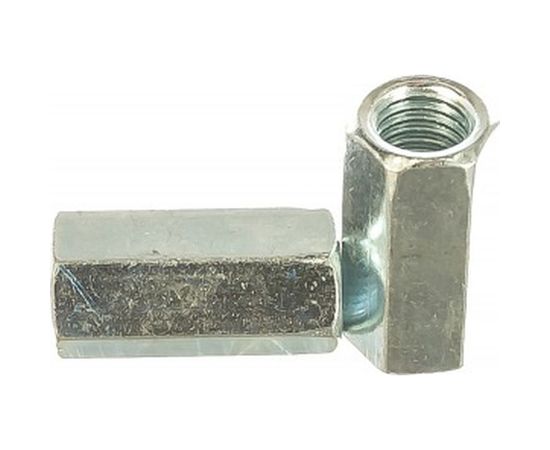 Соединительная гайка Tech-Krep DIN6334 оцинкованная М12 2 шт - пакет 112280 – изображение 2