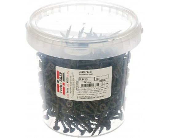 Саморез Tech-Krep 1кг (417 шт.) 3,5*55 редкая резьба 125587 – изображение 2