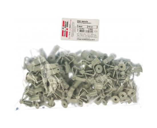 Дюбель-анкер Бабочка, полипропилен 10х50, 100шт - пакет Tech-Krep 111494 – изображение 2