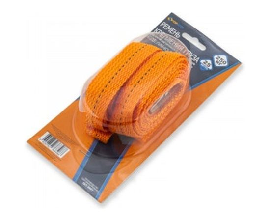 Ремень крепления груза TOPAUTO ТОП АВТО 25мм, 250 кг, механизм пряжка с фиксатором, 2,5м РК25 – изображение 2