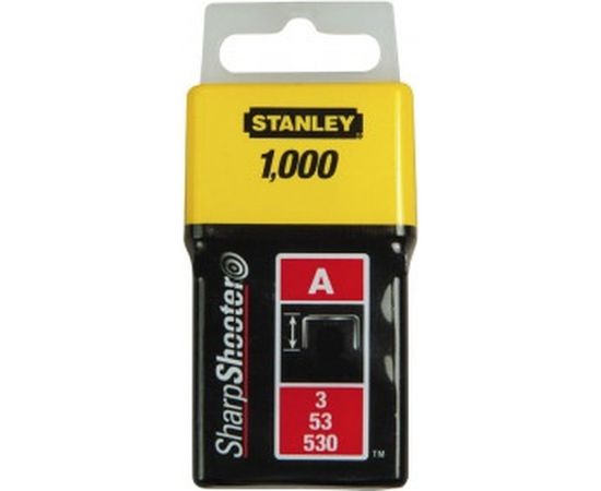 Скоба (1000 шт; 4 мм; тип A) для степлеров Stanley 1-TRA202T – изображение 2