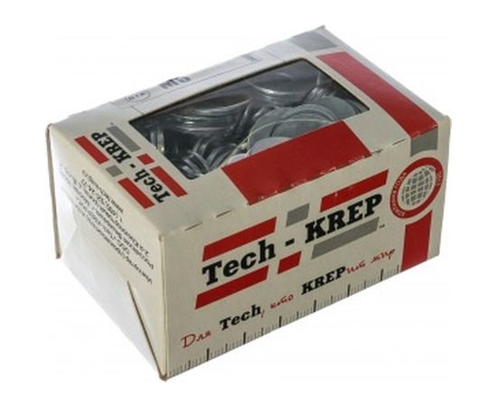 Кузовная оцинкованная шайба DIN9021 М6 200шт - коробка Tech-Krep 105265 – изображение 2
