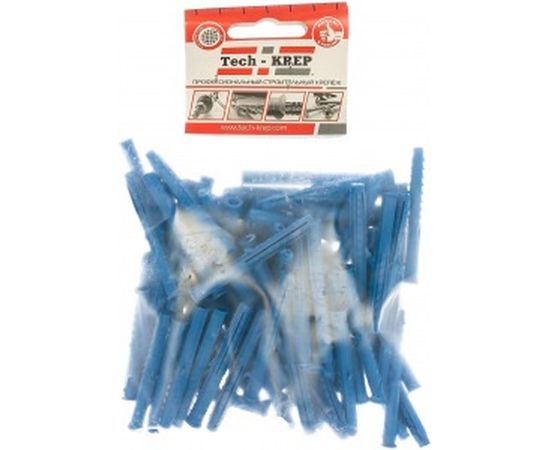 Распорный дюбель Чапай 6х60 шипы+усы, полипропилен 100шт - пакет Tech-Krep 117856 – изображение 2