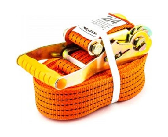 Ремень крепления груза ТОП АВТО, 50мм, 2000/4000кг, 6м механизм 196 мм TOPAUTO РК2506 – изображение 2