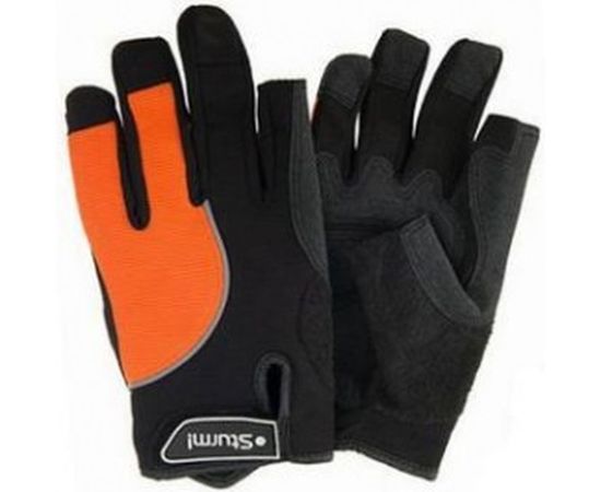 Мужские перчатки с обрезанными большим и указательным пальцами,на липучке Sturm р.M 8054-04-M – изображение 2