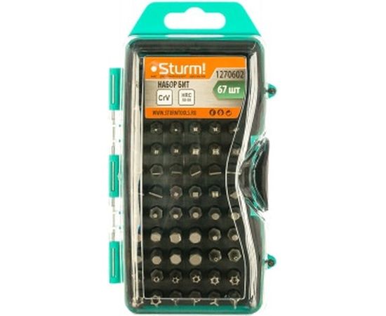 Наборы бит 25 мм, 67 шт. Sturm 1270602 – изображение 2