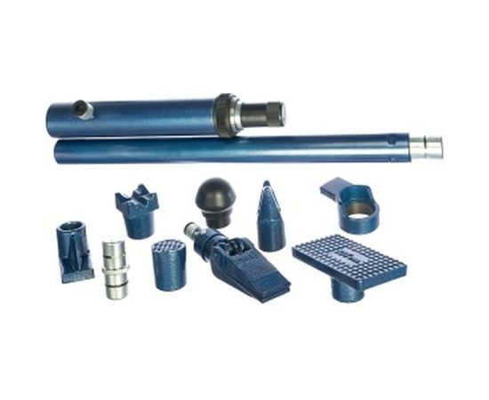 Гидравлическая растяжка STELS 10 т 16 предметов пластиковый кейс 51355 – изображение 2