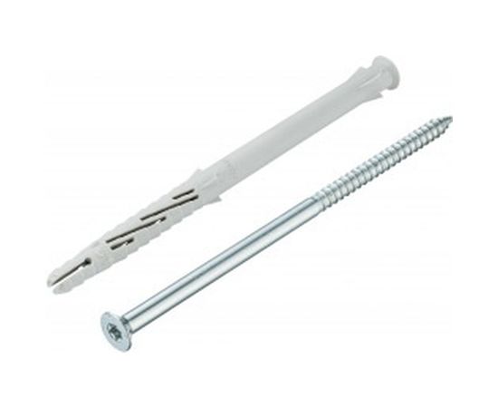 Фасадный дюбель с шурупом Tecfi потайная головка, шлиц TORX 10x160 25 шт 147665 – изображение 3