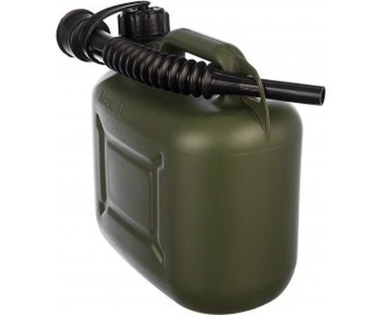 Канистра для ГСМ вертикальная, 5 л пластиковая, усиленная STELS 53124 – изображение 3