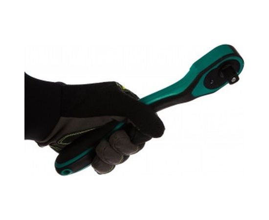 Ключ-трещотка 1/2", 72 зуба, с быстрым сбросом, CrV, 2-х компонентная рукоятка STELS 14030 – изображение 3