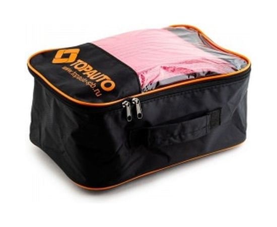 Буксировочный трос TOPAUTO РОСТРОС ПРЕМИУМ 32 т 2 петли 5 метров, сумка 18032С – изображение 3