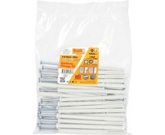 Дюбель-гвоздь Tecfi YZ 8x135, 30 шт. 147524 – изображение 3