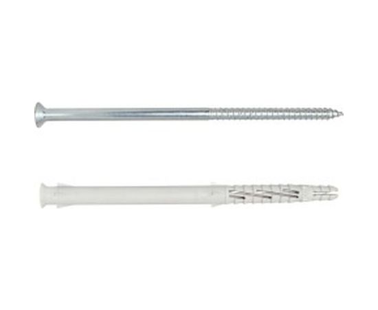 Фасадный дюбель с шурупом Tecfi потайная головка, шлиц TORX 10x160 25 шт 147665 – изображение 4