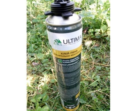 Строительно-монтажная клей-пена ULTIMA Express МОНТАЖ 750 мл UGLUPU750 – изображение 3