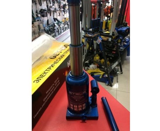 Телескопический гидравлический бутылочный домкрат 6 т STELS 51117 – изображение 4