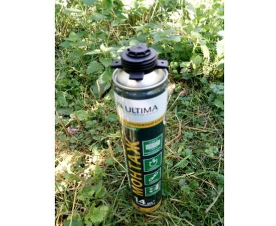 Строительно-монтажная клей-пена ULTIMA Express МОНТАЖ 750 мл UGLUPU750 – изображение 2