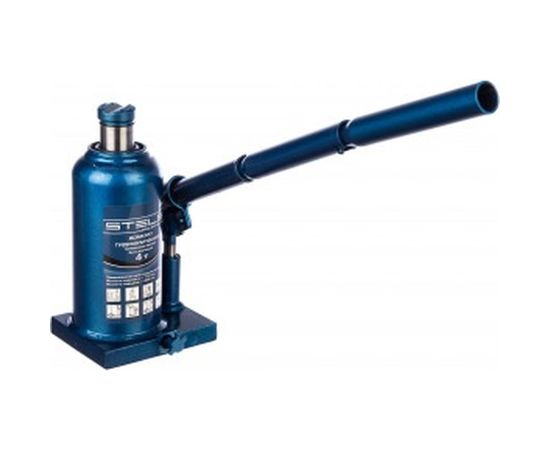 Телескопический гидравлический бутылочный домкрат 4 т STELS 51116 – изображение 5
