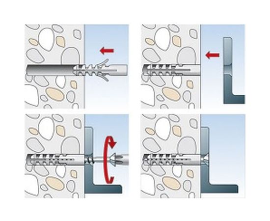Распорный дюбель Tecfi AX 8x40 50 шт 147465 – изображение 7