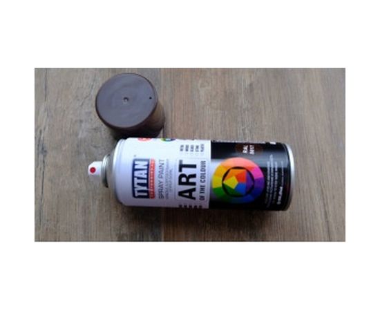 Аэрозольная краска TYTAN PROFESSIONAL ART OF THE COLOUR RAL8017, коричневая 400мл 93748 – изображение 8