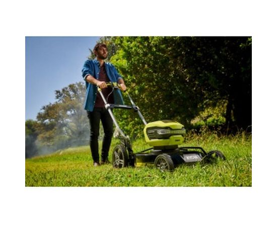 Бесщеточная газонокосилка Ryobi RY36LMMX51A-140 36В 5133004591 – изображение 9