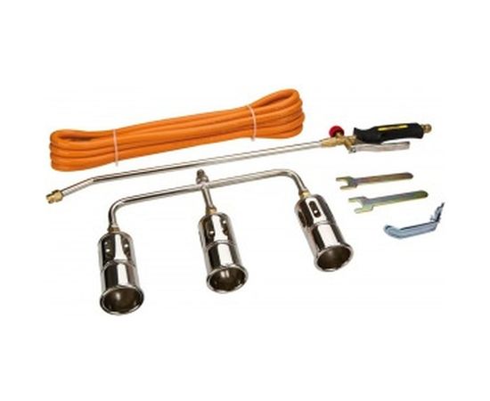 Набор для газовой пайки TOPEX 90 кВт, 3 насадки 44E123 