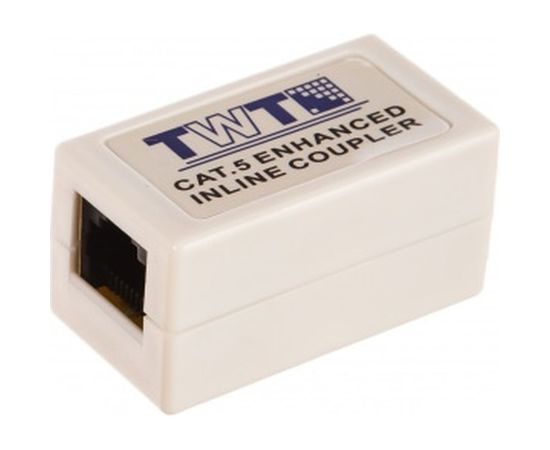 Соединитель 2-х портов RJ-45, неэкранированный, категории 5е TWT CP45UTP5E 