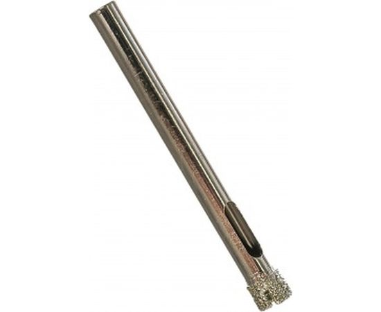Сверло алмазное по керамической плитке и стеклу (6 мм, цилиндрический хвостовик) SPARTA 728065 